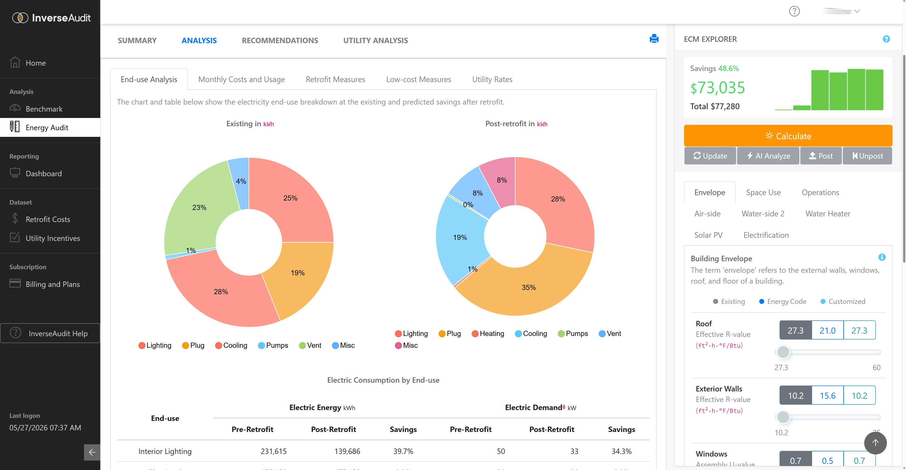 InverseAudit Main Page